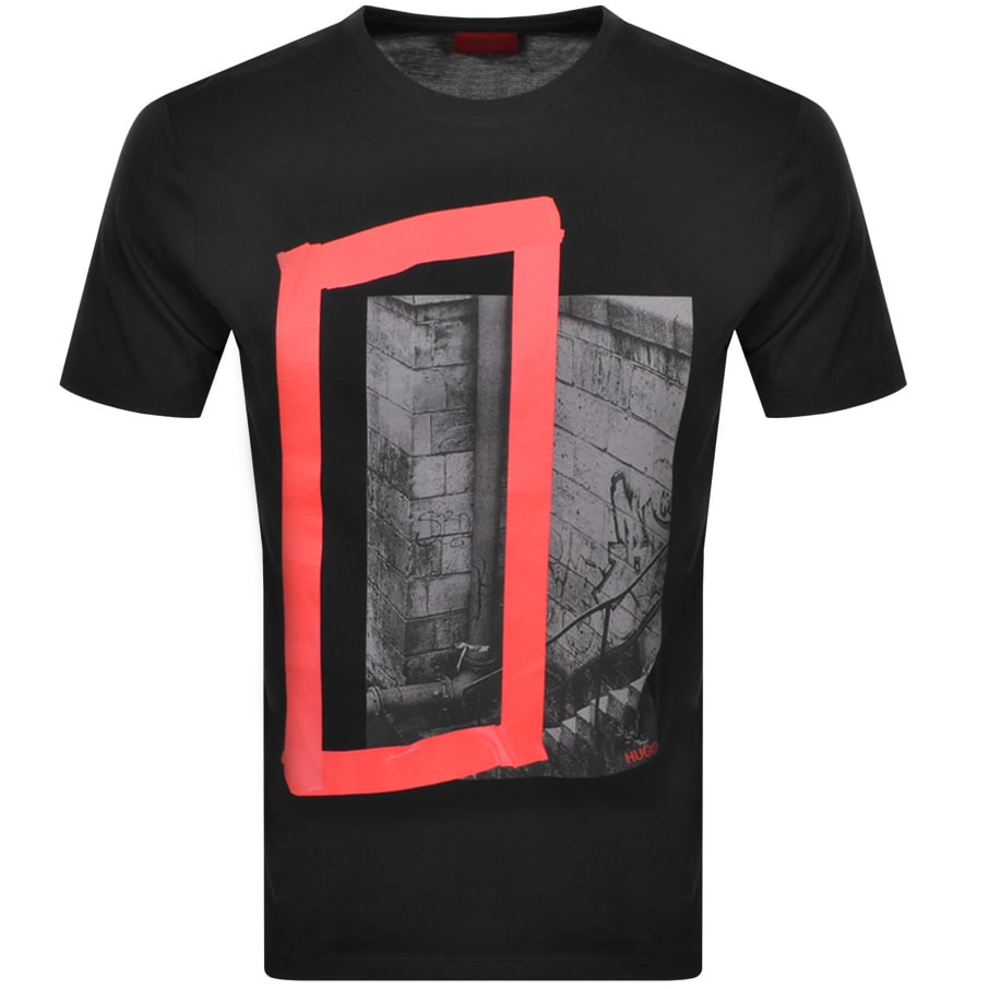 Alternative Image for ProductHUGO Datam T Shirt Black1
